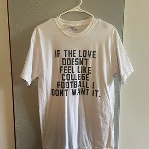College football tee!